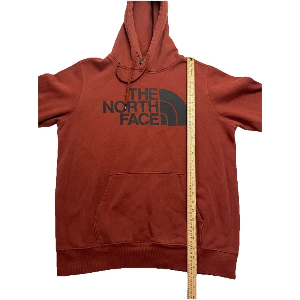 The North Face Men's Brown Long Sleeve Pullover Hoodie Size L